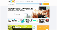Desktop Screenshot of imb2b.com